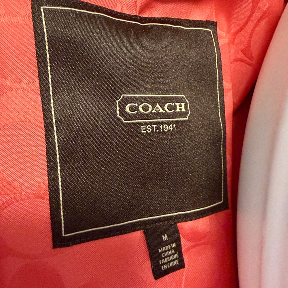 Coach Trench Spring Jacket - Picture 2 of 5